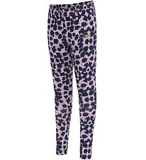 Hummel Leggings - hmlBadia - Purple/Blue