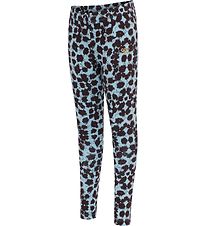 Hummel Leggings - hmlBadia - Blue/Black