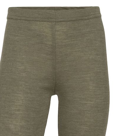 Engel Leggings - Wool/Silk - Olive