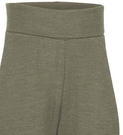 Engel Trousers - Wool/Silk - Olive