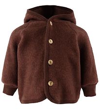Engel Cardigan - Wool - Cinnamon Mélange Engel Cardigan - Wool - Cinnamon Mélange