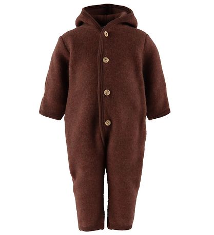Engel Overall - Wol - Kaneelmelange Engel Overall - Wol - Kaneelmelange