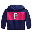 Polo Ralph Lauren Kapuzenpullover - Boston Commons - Blau/Pink Polo Ralph Lauren Kapuzenpullover - Boston Commons - Blau/Pink