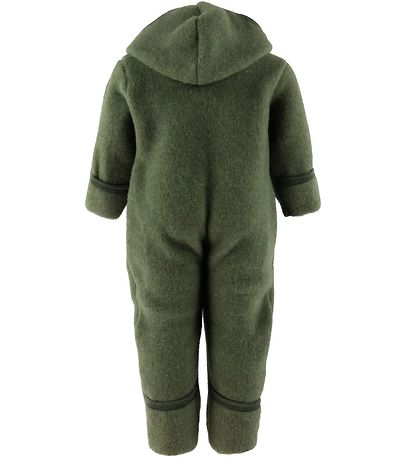 Engel Pramsuit - Wool - Reed Mélange Engel Pramsuit - Wool - Reed Mélange