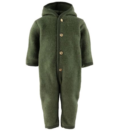 Engel Pramsuit - Wool - Reed Mélange Engel Pramsuit - Wool - Reed Mélange