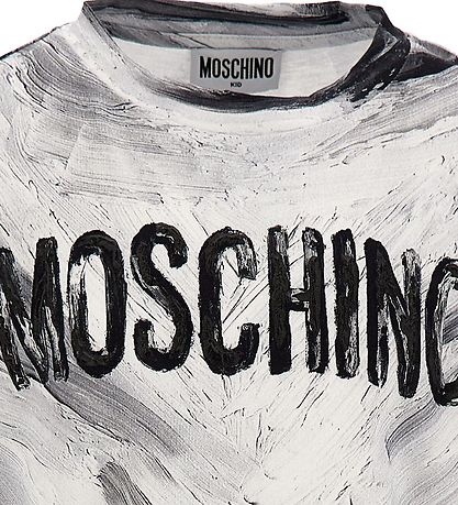 Moschino T-Shirt - Optical White/Grey