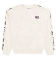 Champion Fashion Sweatshirt - White/Grey w. Logo Champion Fashion Sweatshirt - White/Grey w. Logo