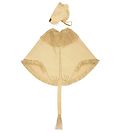 Meri Meri Costume - Lion Cloak and Hat - Beige/Gold