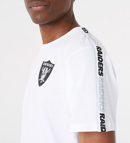 New Era T -Shirt - Raiders - Vit