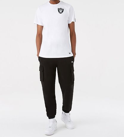 New Era T -Shirt - Raiders - Vit