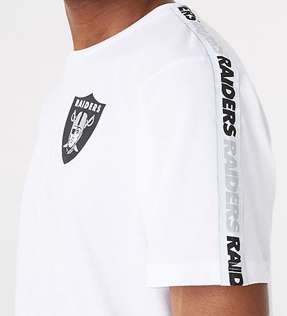 New Era T -Shirt - Raiders - Vit
