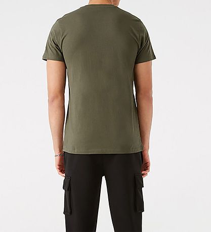 New Era T-Shirt - Chicago Bulls - Army Green