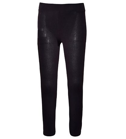 Hound Leggings - Rib - Black