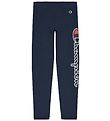 Champion Fashion Leggings - Marinblå