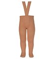 Condor Panty's m. Bretellen - Rib - Bruin Condor Panty's m. Bretellen - Rib - Bruin