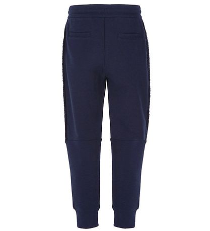 Emporio Armani Trousers - Navy w. Velvet