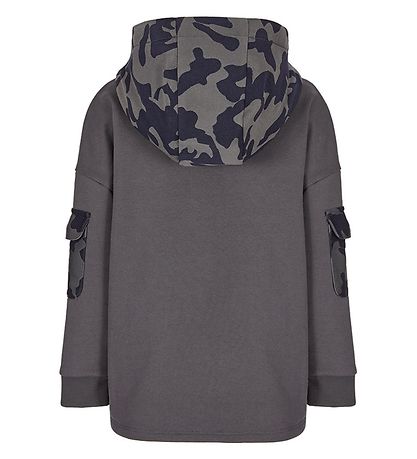 Emporio Armani Neuletakki - Hiilenharmaa, Camouflage Emporio Armani Neuletakki - Hiilenharmaa, Camouflage