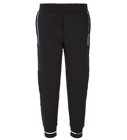 Emporio Armani Sweat Set - Black w. White Emporio Armani Sweat Set - Black w. White