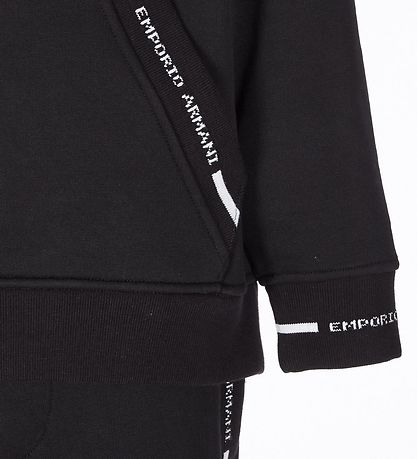 Emporio Armani Sweat Set - Black w. White Emporio Armani Sweat Set - Black w. White