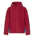Emporio Armani Cardigan - Red w. Blue Emporio Armani Cardigan - Red w. Blue