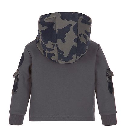 Emporio Armani Sweat Set - Charcoal Grey w. Camouflage Emporio Armani Sweat Set - Charcoal Grey w. Camouflage