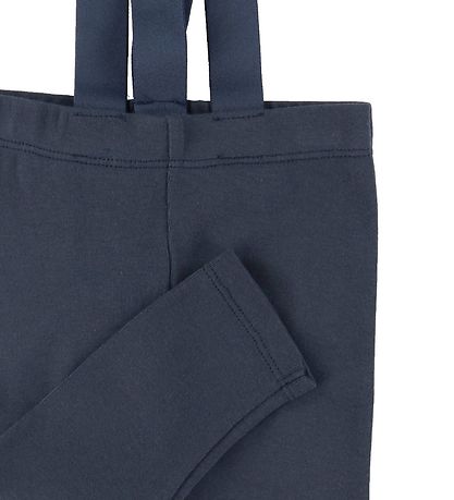 Smallstuff Leggings m. Bretellen - Blauw Smallstuff Leggings m. Bretellen - Blauw