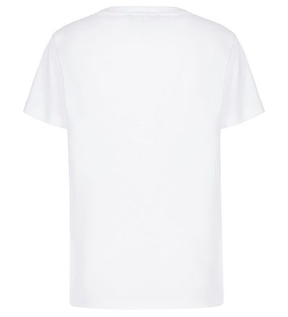 Emporio Armani T-Shirt - Weiß m. Navy