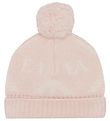 Emporio Armani Beanie - Wool/Silk - Pink w. White
