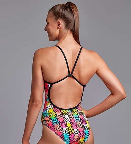 Funkita Swimsuit - UV50+ - Single Strap - Pino Punch w. Pineappl