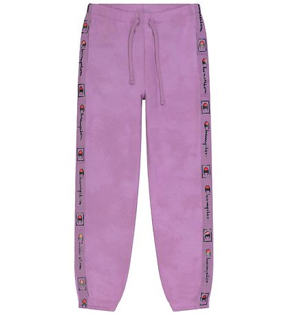 Champion Fashion Sweatpants - Elastic Cuff - Purple