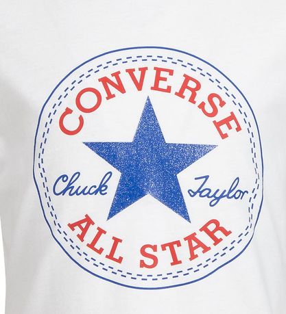 T-Shirt Converse - Blanc av. Logo