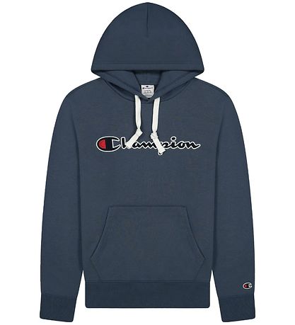 Champion Fashion Kapuzenpullover - Blau m. Logo