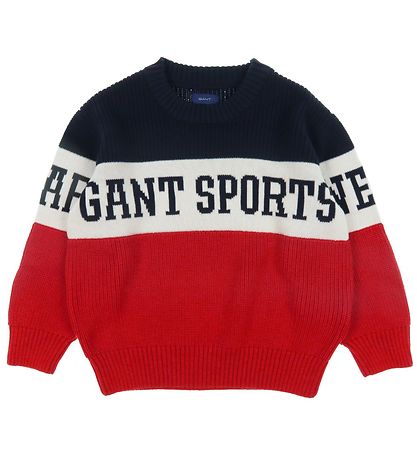 GANT Blouse - Knitted - Evening Blue GANT Blouse - Knitted - Evening Blue