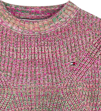 Blouse Tommy Hilfiger - Tricoté - Mélange épais - Beige/Multi