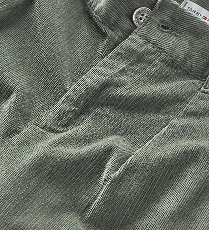 Tommy Hilfiger Corduroy Broek - Avalon Green