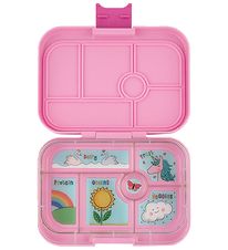 Yumbox Lunchbox w. 6 Room - Bento Original - Power Pink Yumbox Lunchbox w. 6 Room - Bento Original - Power Pink