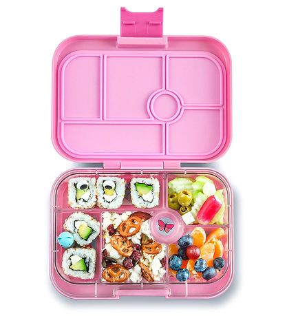 Yumbox Lunchbox w. 6 Room - Bento Original - Power Pink Yumbox Lunchbox w. 6 Room - Bento Original - Power Pink