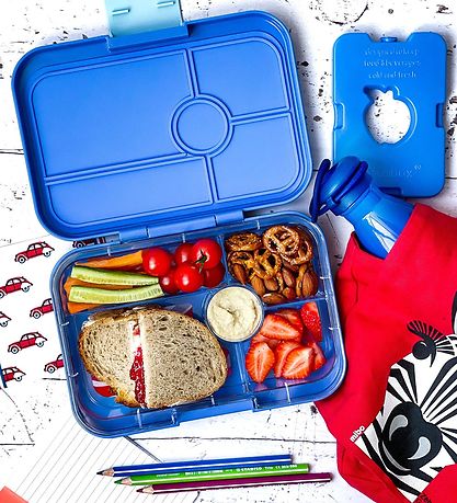 Yumbox Nestisbox M. 5 Rum - Bento Tapas - True Blue Groovy