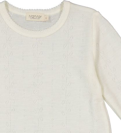 Chemise de Nuit MarMar - Laine - Pointelle - Natural