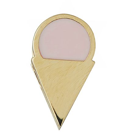 Pendentif à Collier Design Letters - Glace - Or/Rose