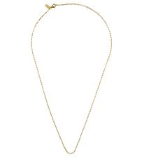 Design Letters Necklace - Square Link - 45 cm - 18 K Gold Plated Design Letters Necklace - Square Link - 45 cm - 18 K Gold Plated