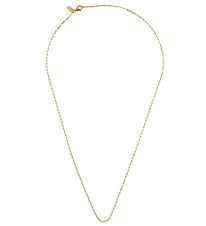 Design Letters Necklace - Square Link - 40 cm - 18 K Gold Plated Design Letters Necklace - Square Link - 40 cm - 18 K Gold Plated