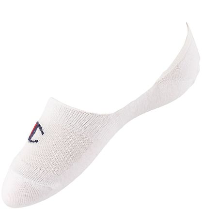 Champion Strumpor - Footie - 6-Pack - White/Grey/Black