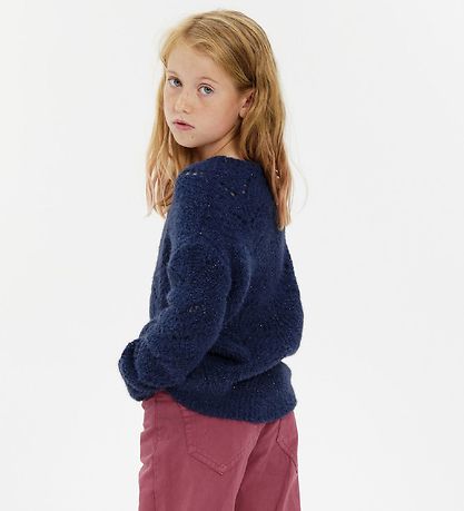 The New Blouse - Diva - Knitted - Mood Indigo
