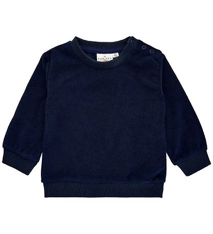 The New Siblings Sweatshirt - Darryl - Marinblå Blazer
