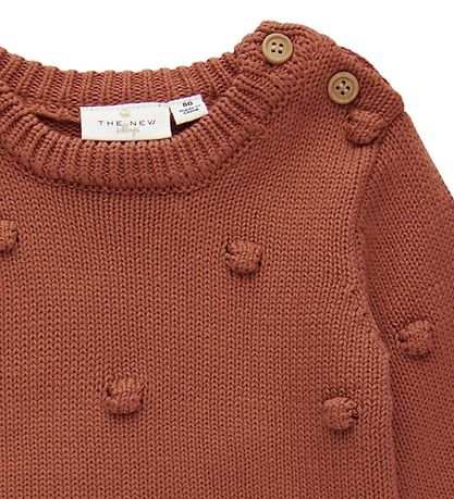 The New Siblings Blouse - Dot - Knitted - Chutney