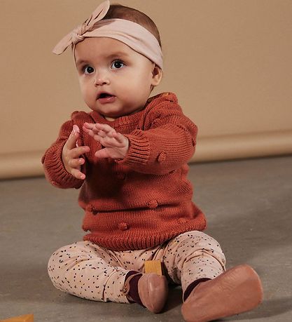The New Siblings Blouse - Dot - Knitted - Chutney