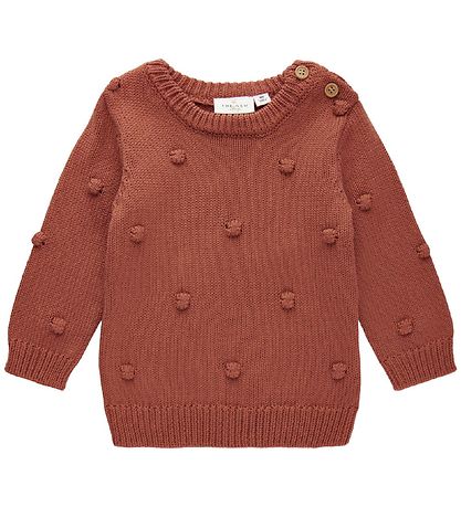 The New Siblings Blouse - Dot - Knitted - Chutney