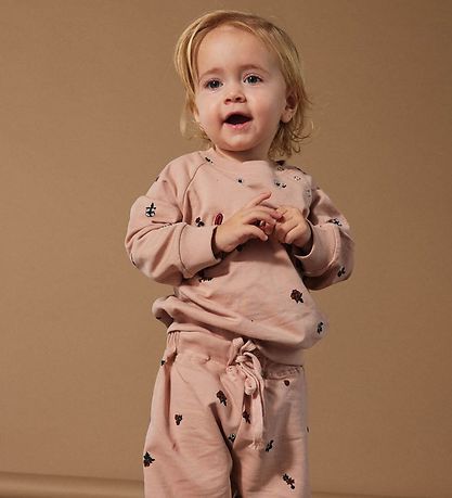 The New Sweatshirt - Dovie - Rose Dust Flower