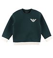 Emporio Armani Blouse - Green Gables w. White Emporio Armani Blouse - Green Gables w. White